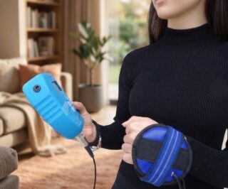 magnetoterapia alla mano e polso posizionamento