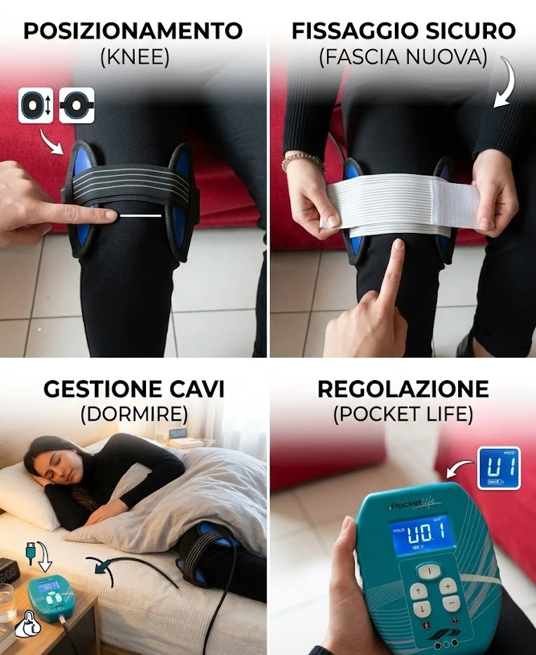 posizione solenoidi magnetoterapia notturna