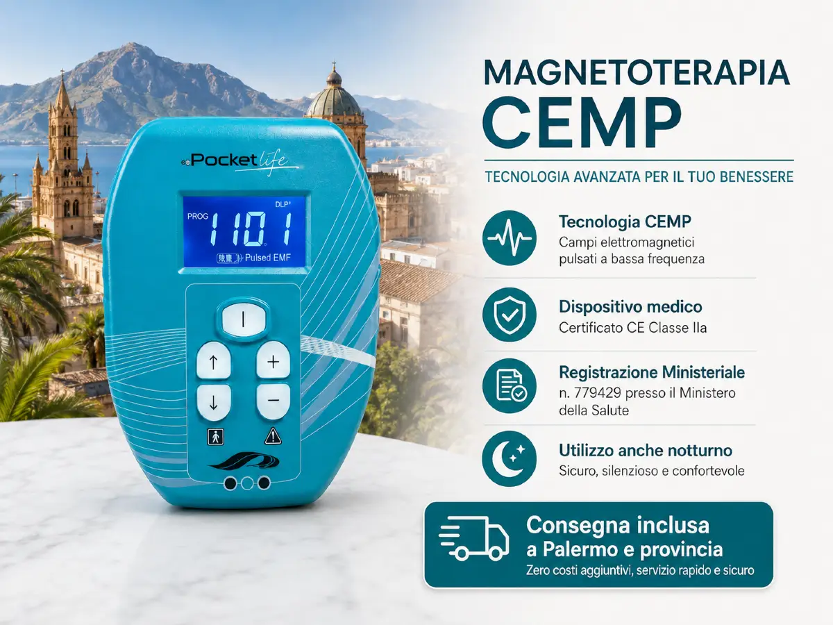 Dispositivo per magnetoterapia CEMP a noleggio a Palermo